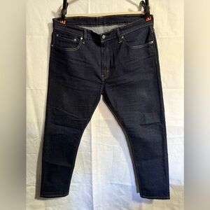 Levi's 512 Slim Tapered Dark Blue Wash Jeans Men’s Size 38x30